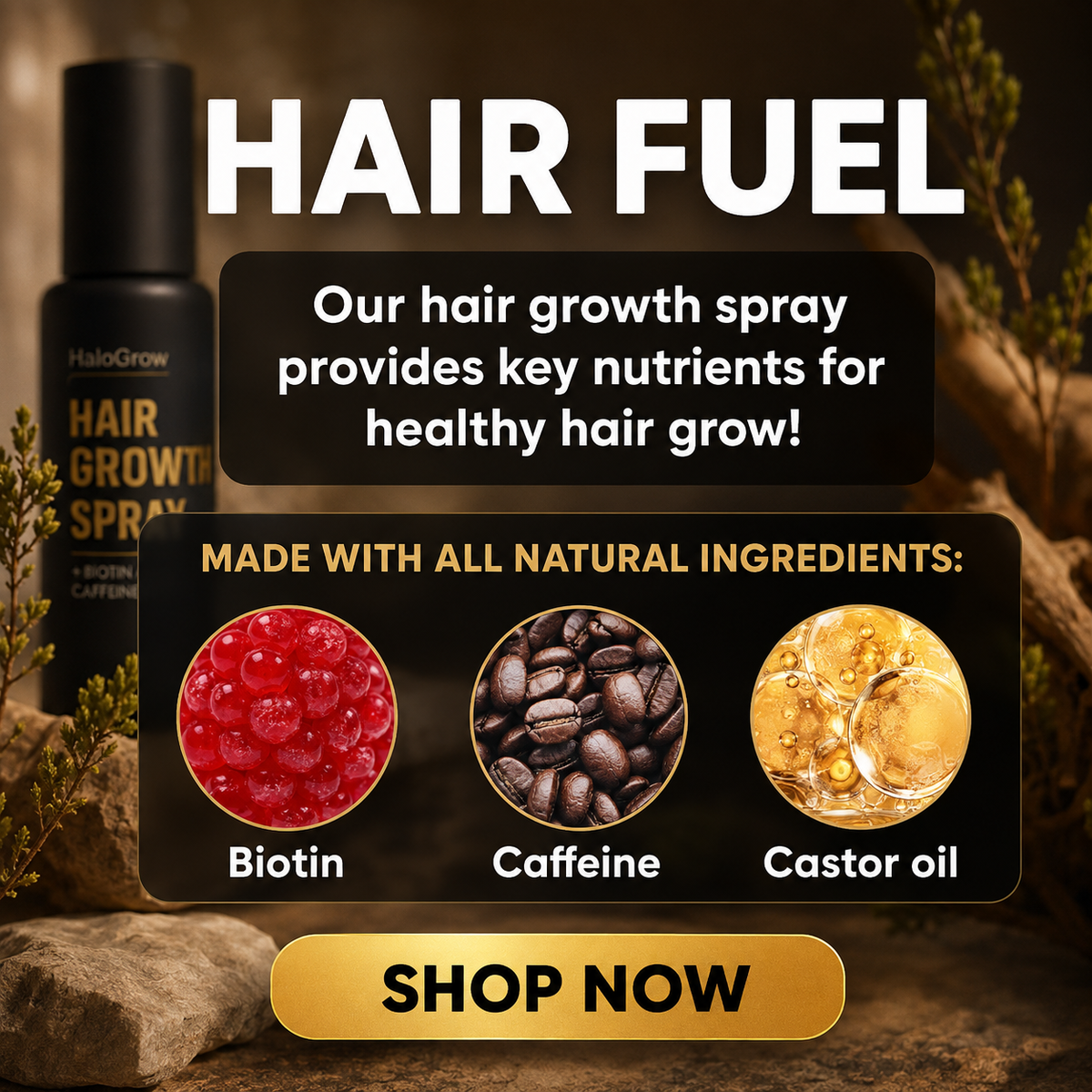 HaloGrow | Hair & Scalp Spray