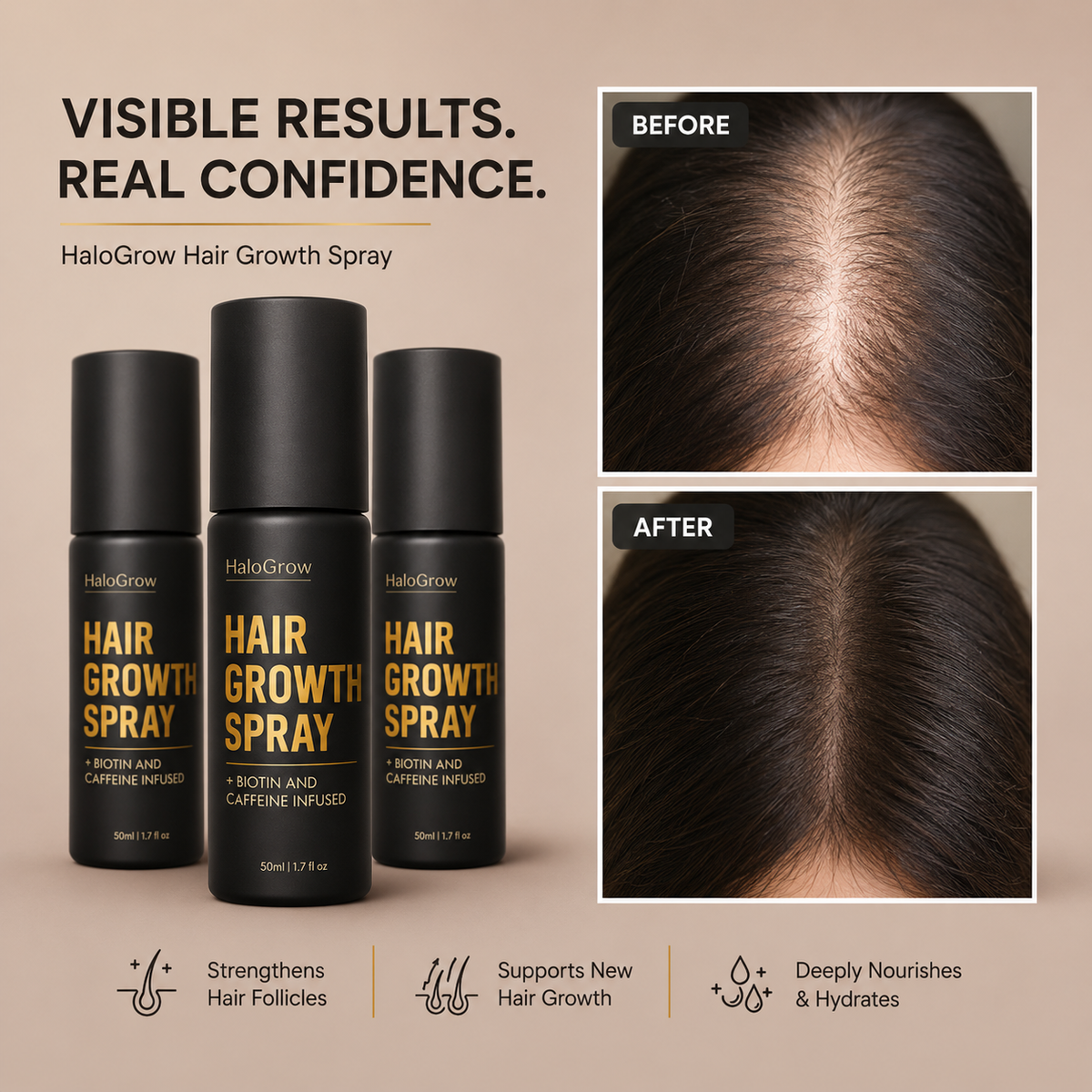 HaloGrow | Hair & Scalp Spray